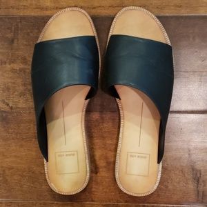 Dolce Vita slide sandal, black